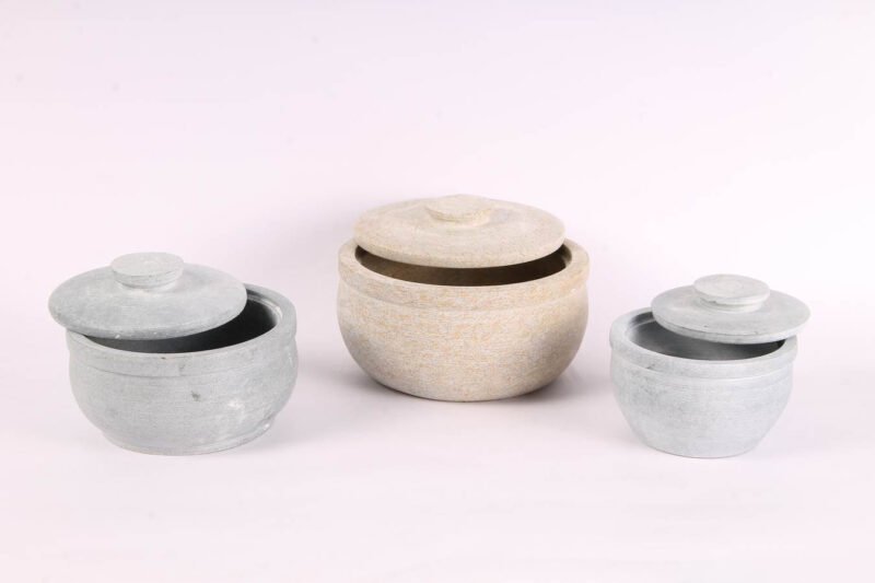 Traditional Stone Curd Jar- 3 pcs combo