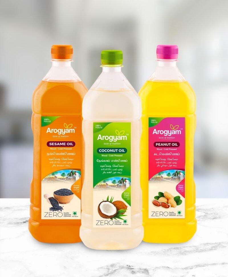 Regular 3 in 1 Combo Pack (500ml*3) | Wood Pressed oil