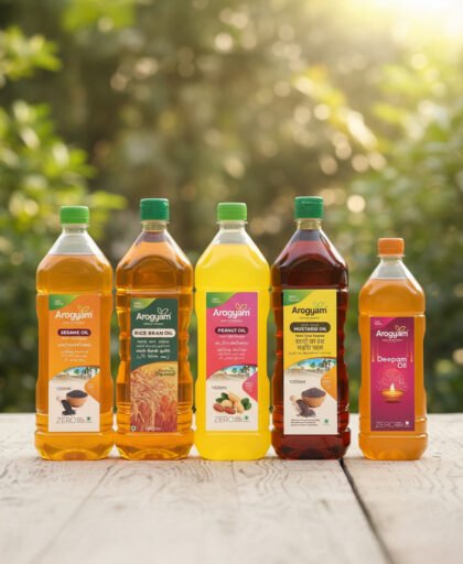 Wood Pressed Oil - 3 Ltr combo pack